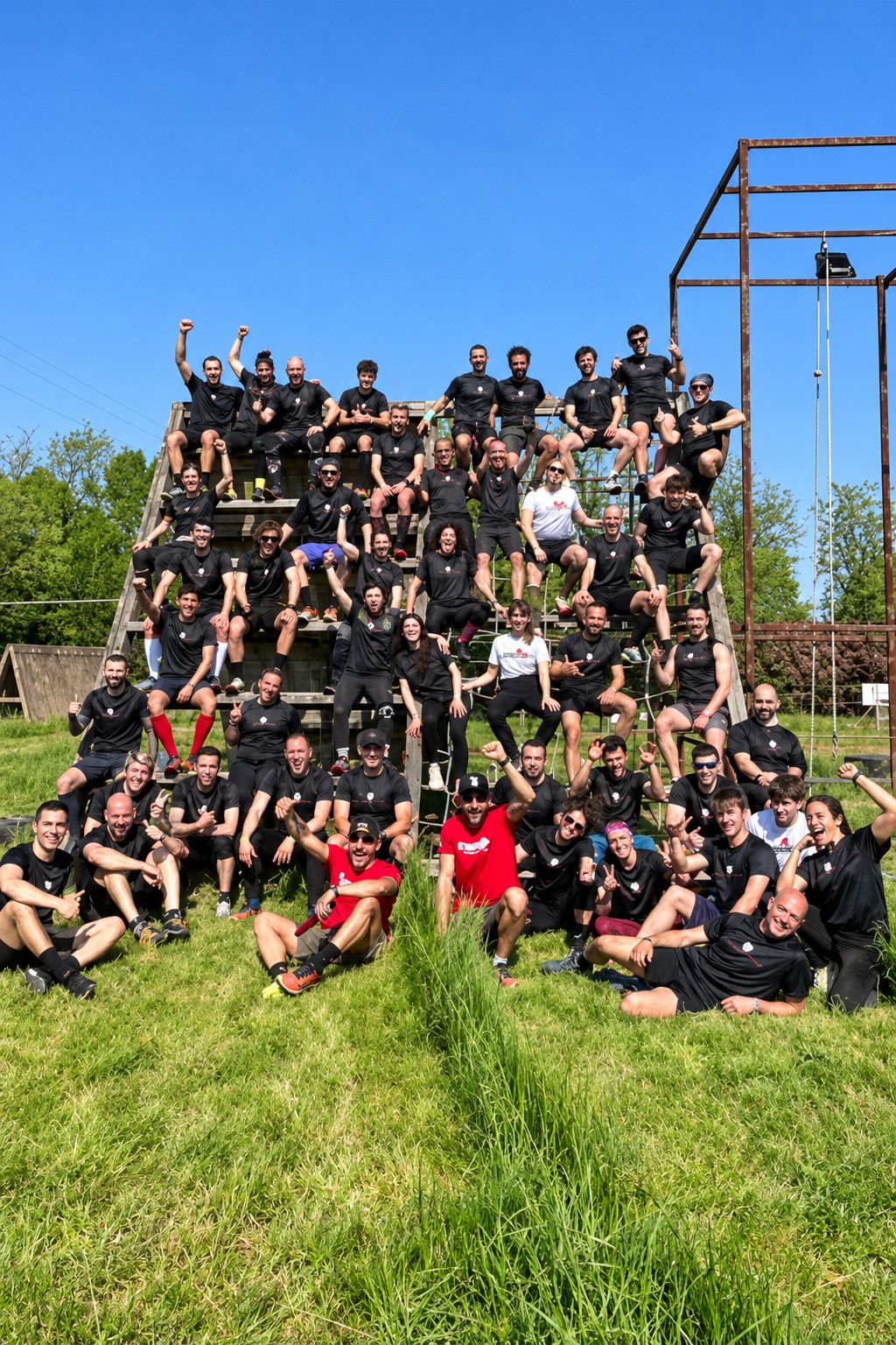 Un gruppo di atleti allo Spartan Workout Tour 2026
